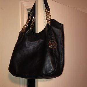 Michael Kors Napa leather bag